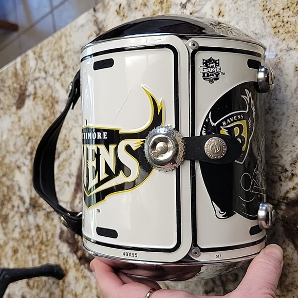 Rare Little Earth Baltimore Ravens Purse. Baltimore Ravens License Plate Purse. - Picture 4 of 8